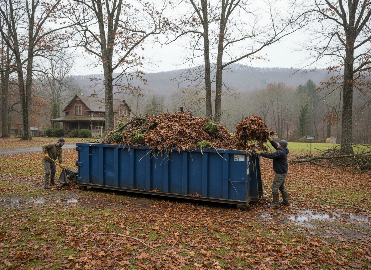 Managing Yard Waste After Fall Storms in McDowell County